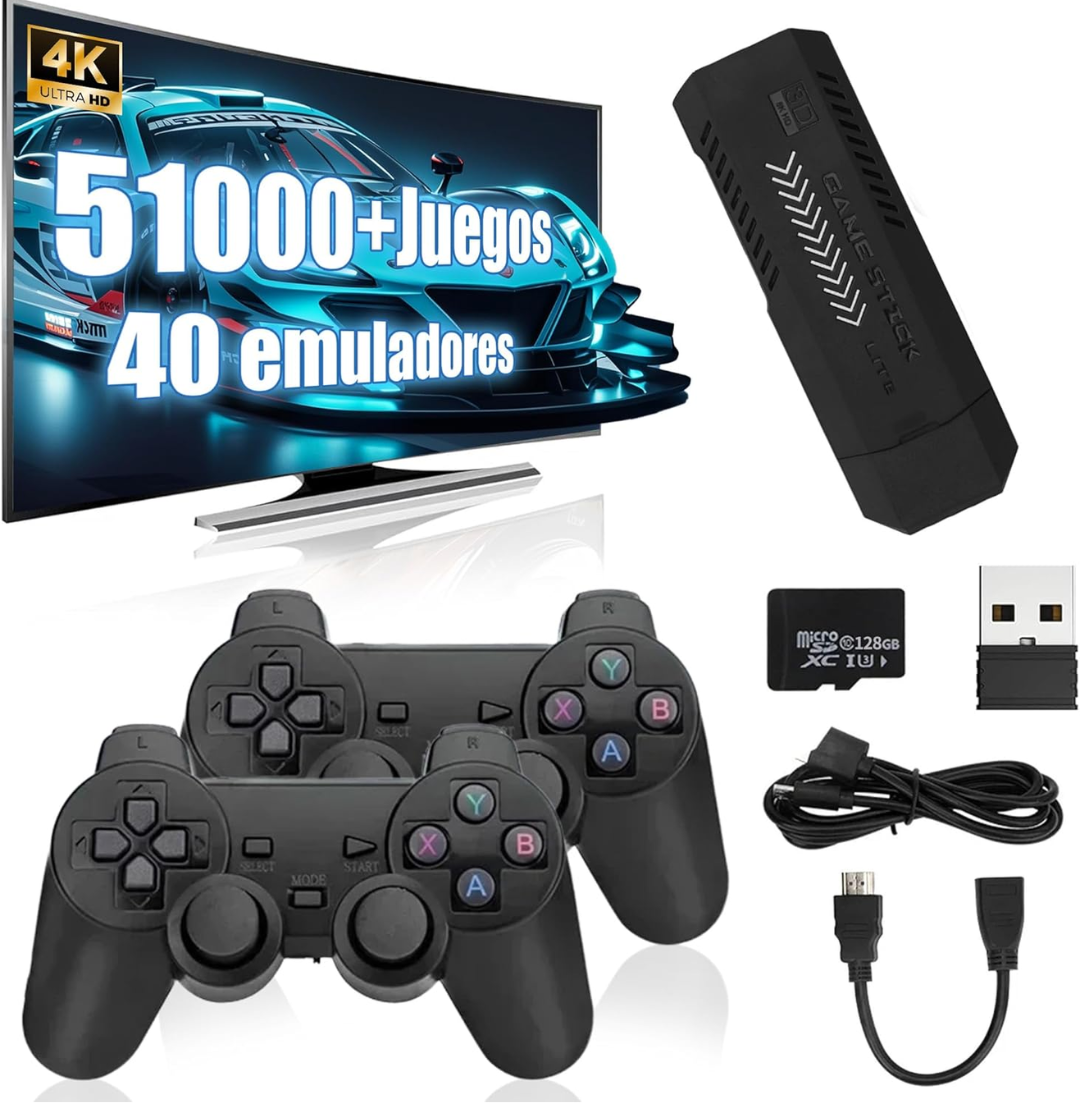 Consola Retro con 2 mandos