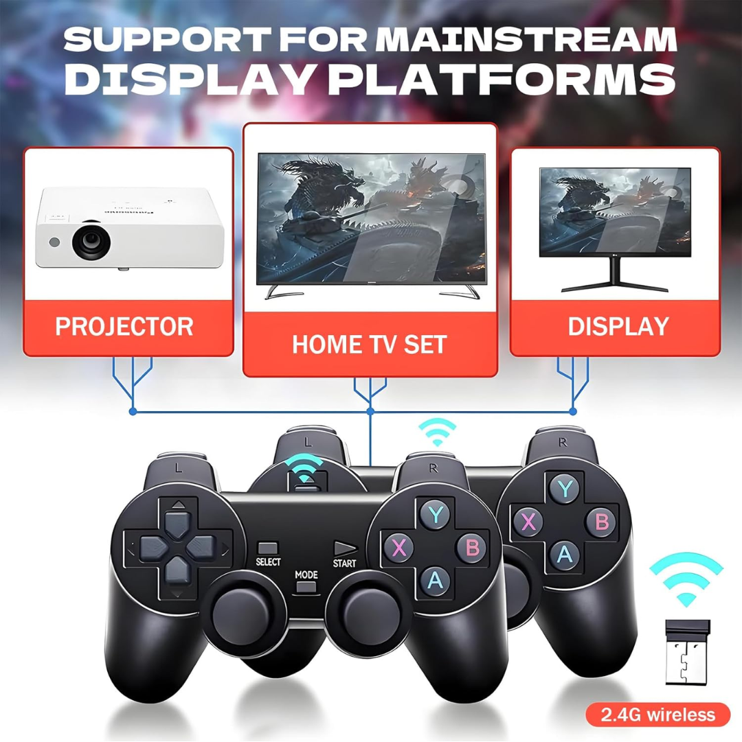 Consola Retro con 2 mandos